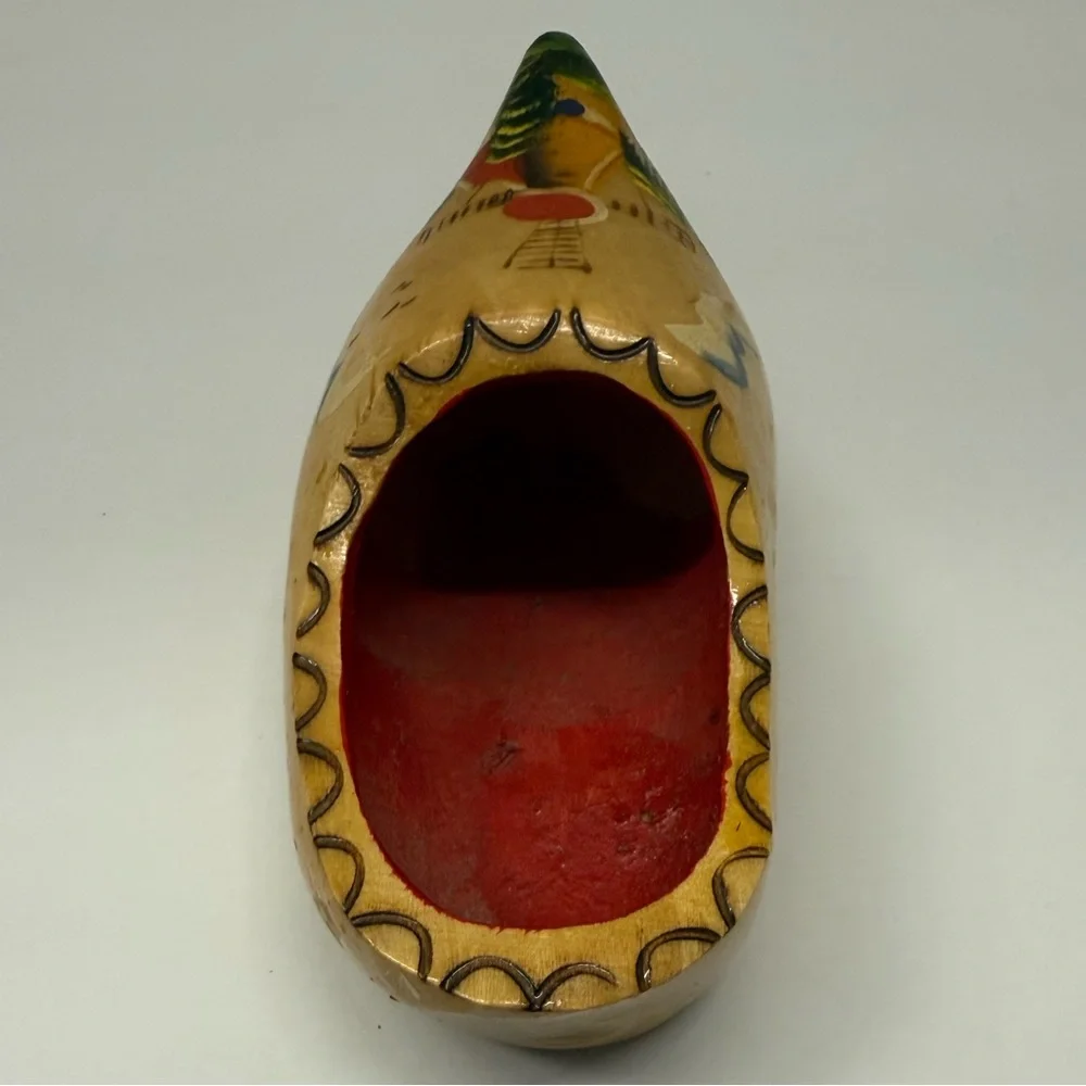 Vintage Wooden Clog Wall Decor